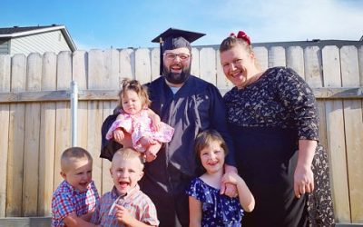 Damien Tracy and family